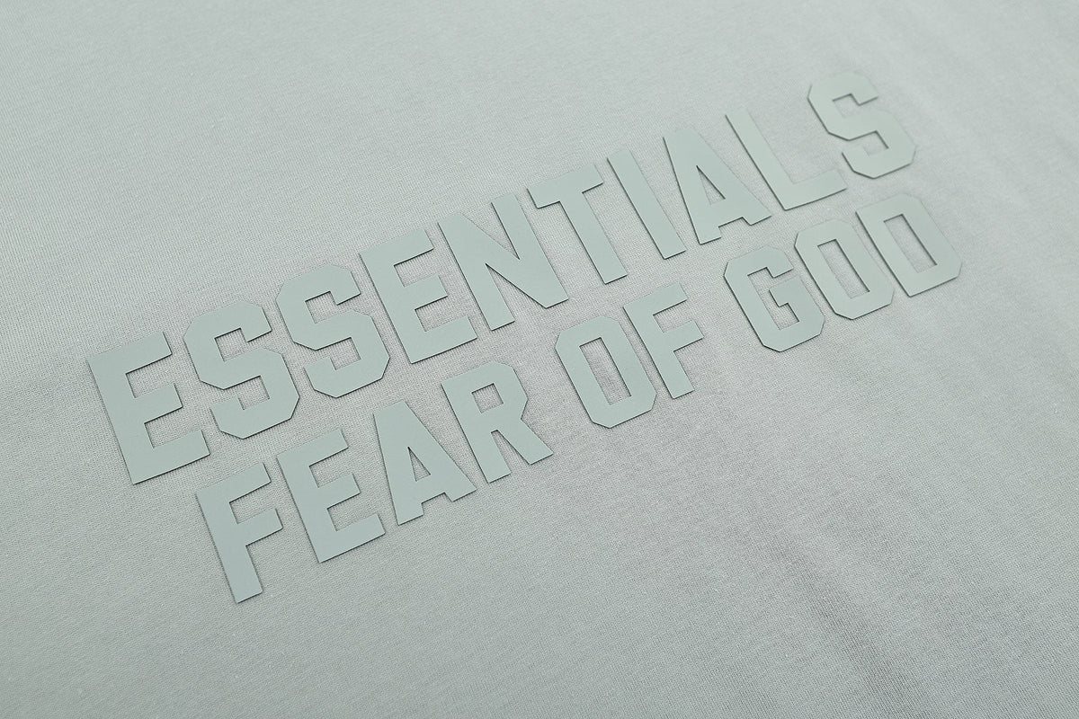 ESSENTIALS Front Wordmark Short-Sleeve T-Shirt — detail