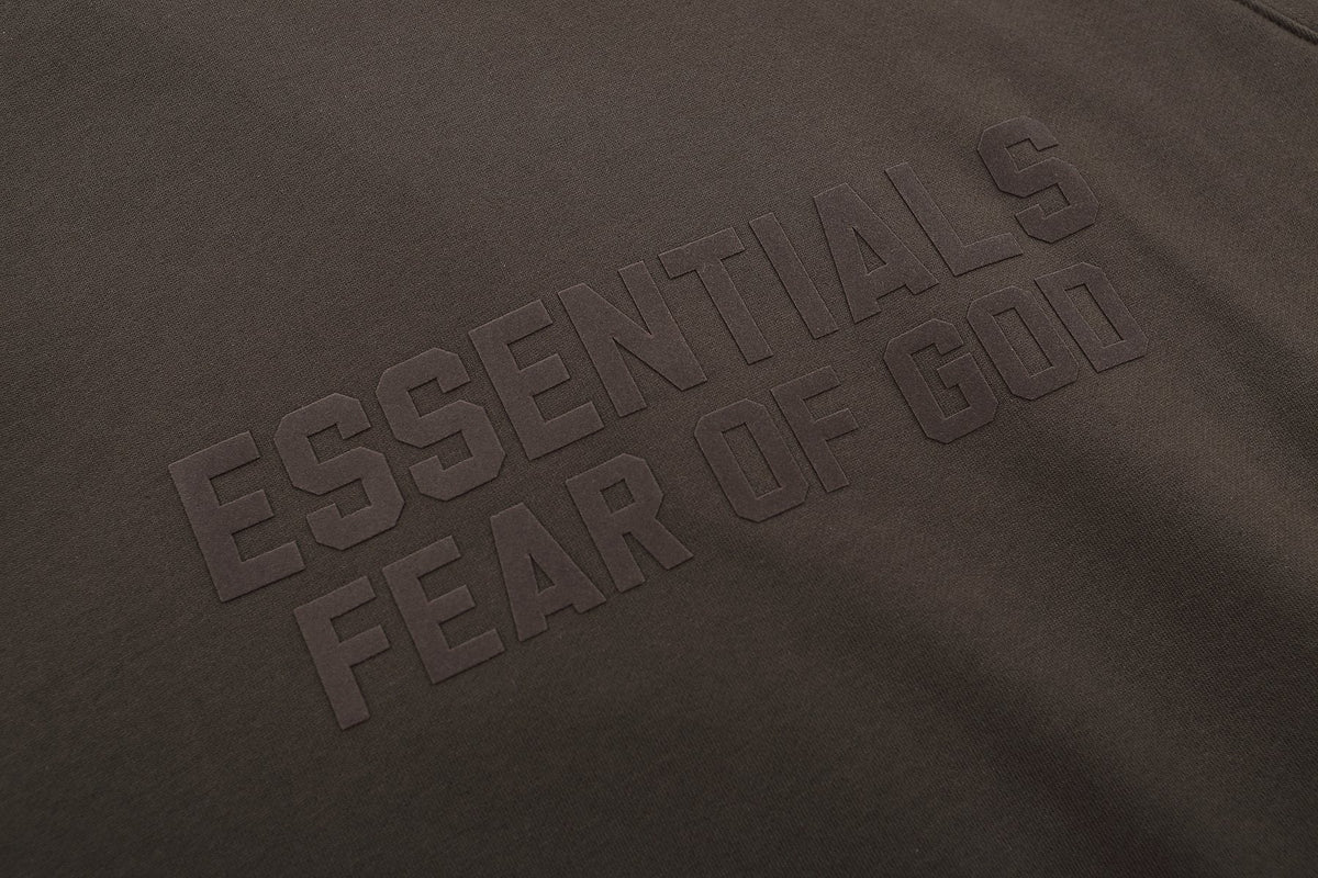 Essentials Fear of God Zip Hoodie — detail